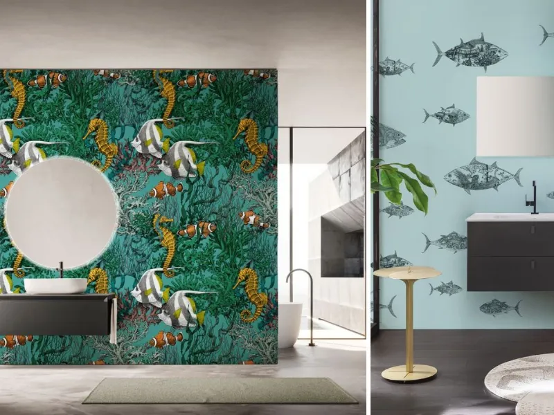 WallPepper Group - Capsule Collection Aquatic Creatures: stampabile su tutti i materiali