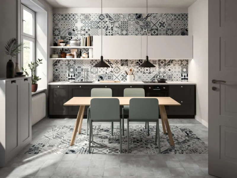 Le cementine della collezione Opus di Casalgrande Padana
