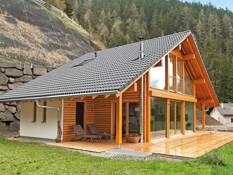 Una bel modello di casa prefabbricata
