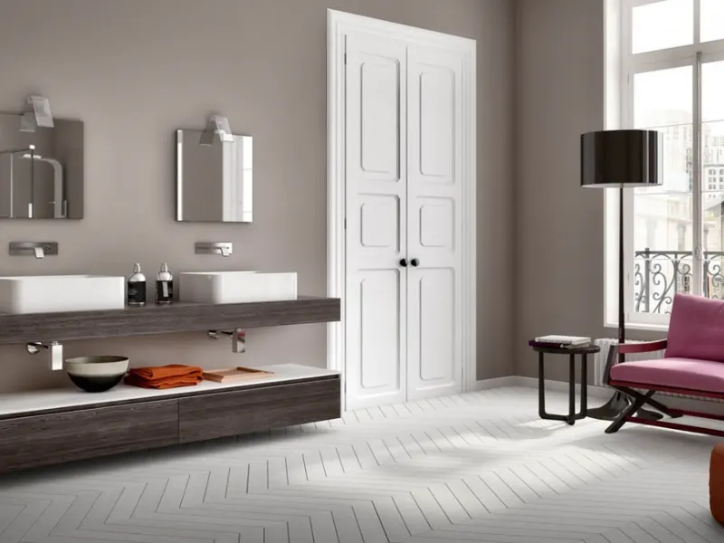 Bagno moderno CHANGE 204 By Gruppo Geromin
