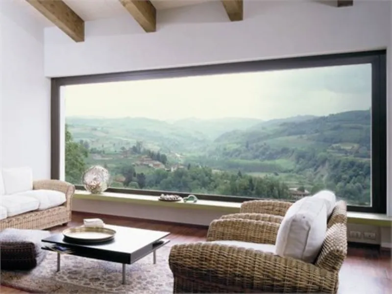 finestra in alluminio