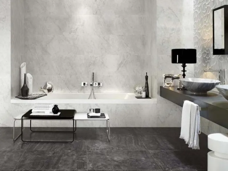 Bagno moderno rivestimento