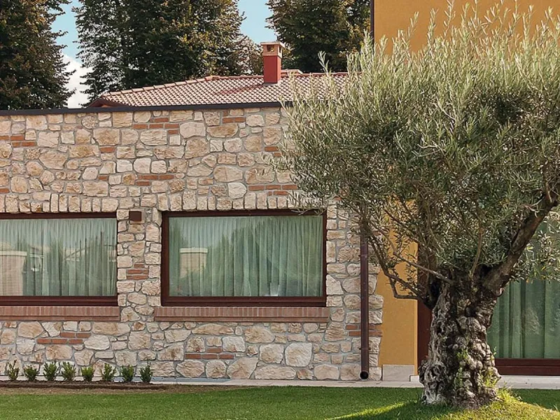 Aiale di Pietra Elite, pietra ricostruita