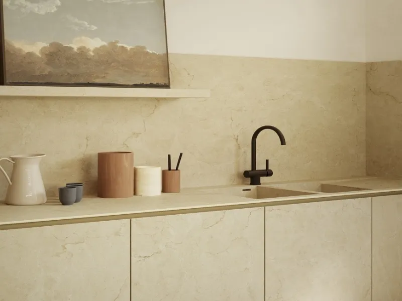 Tecnologia Puro Marazzi Antibacterical della gamma Marble Special The Top Marazzi