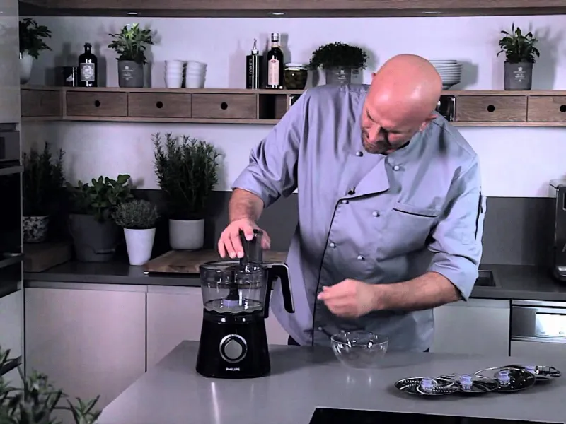 Uso del robot da cucina philips