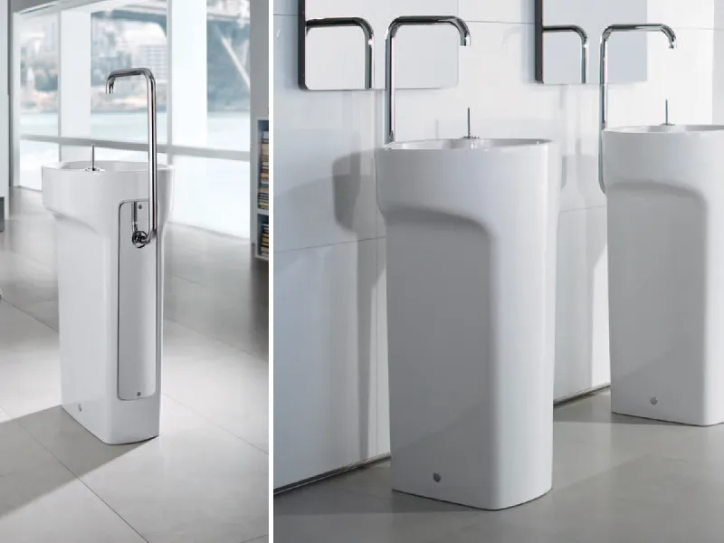 lavabo design roca amberes