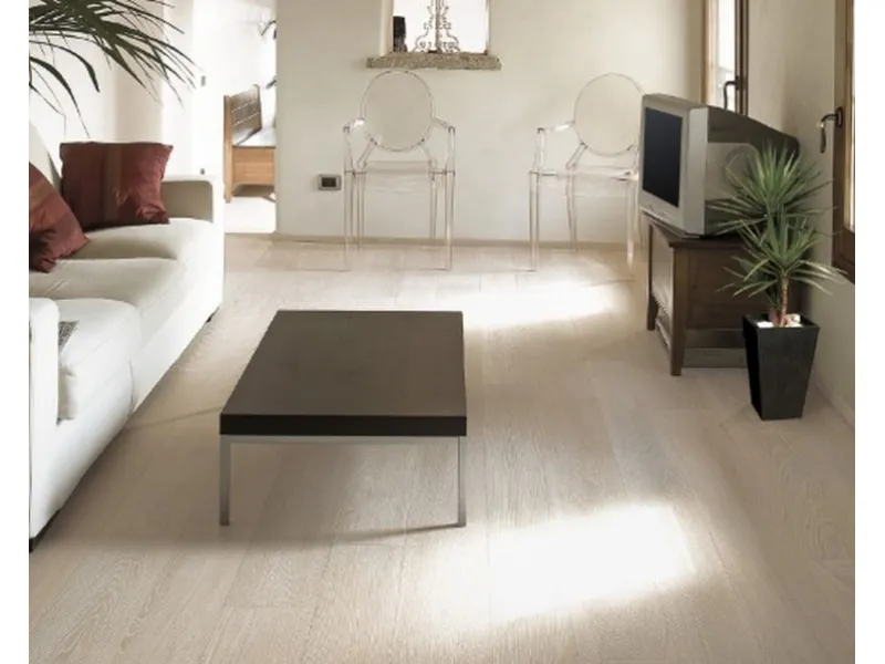 Rovere sbiancato parquet