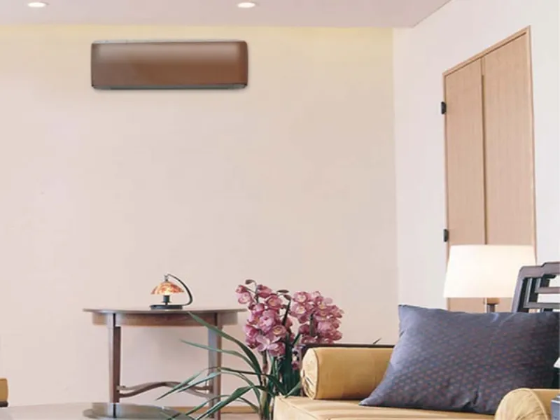 condizionatore sanyo color bronzo