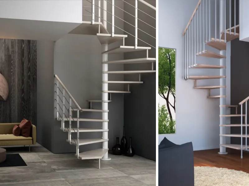 Tekla Design di Rintal: metallo verniciato e legno di faggio