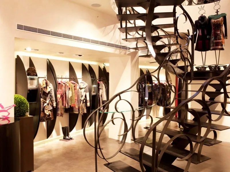 scala in ferro battuto