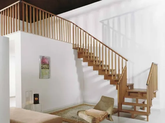 Scale per interni in legno