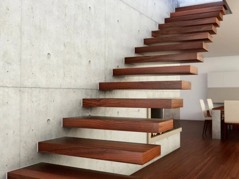 Scale per interni in legno