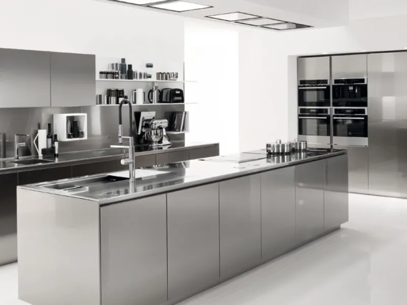 cucina in acciaio