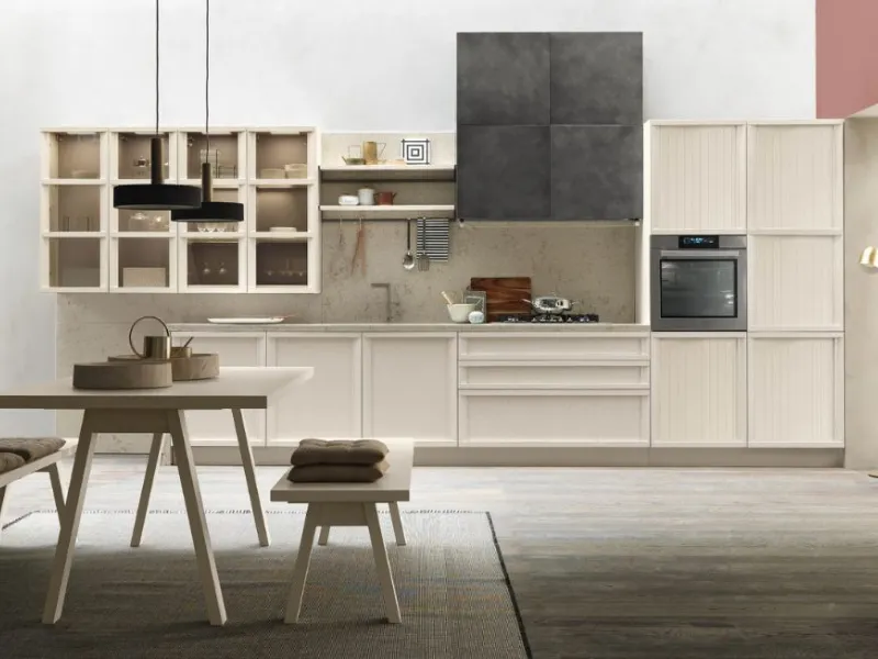 Cucina Tosca di Stosa con top quarzo