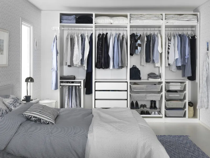elementi per organizzare l'armadio ikea