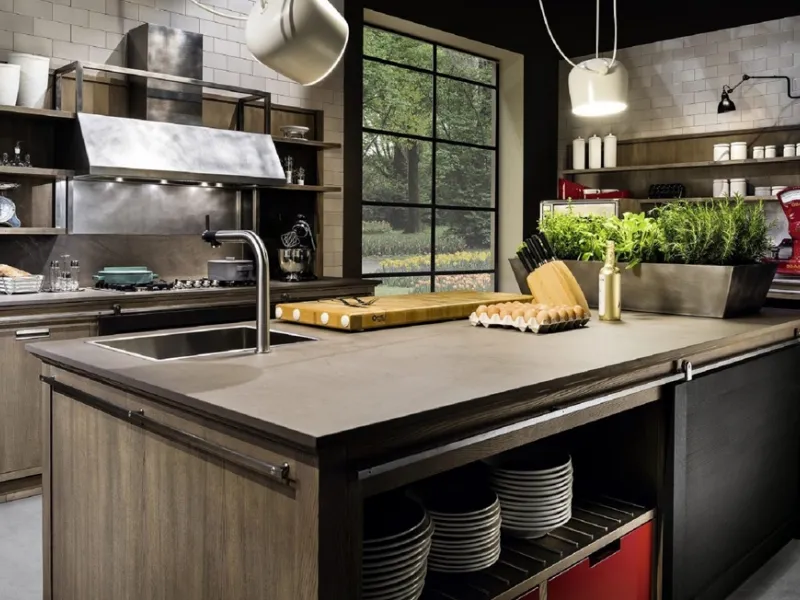 Cucina con isola