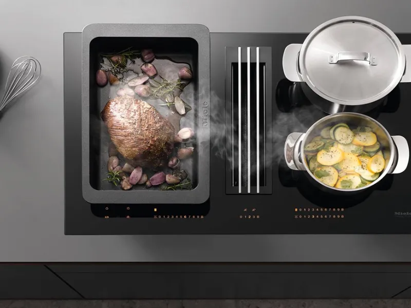 Proposta combinata di Miele, fuochi e aspirazione
