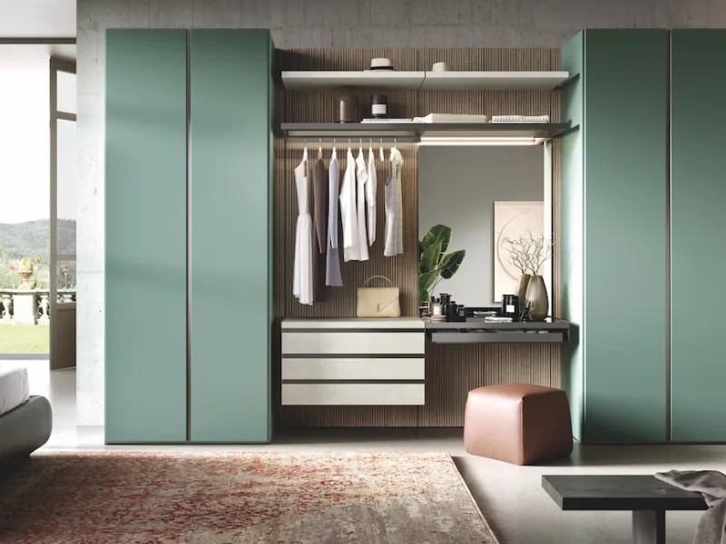 Armadio Zenith di Moretti Compact con toeletta