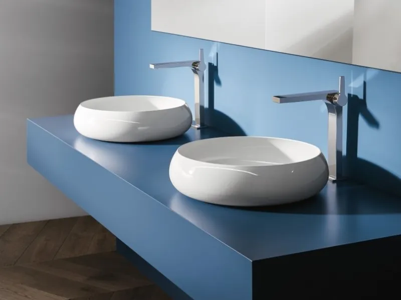 lavabo in acciaio Bette