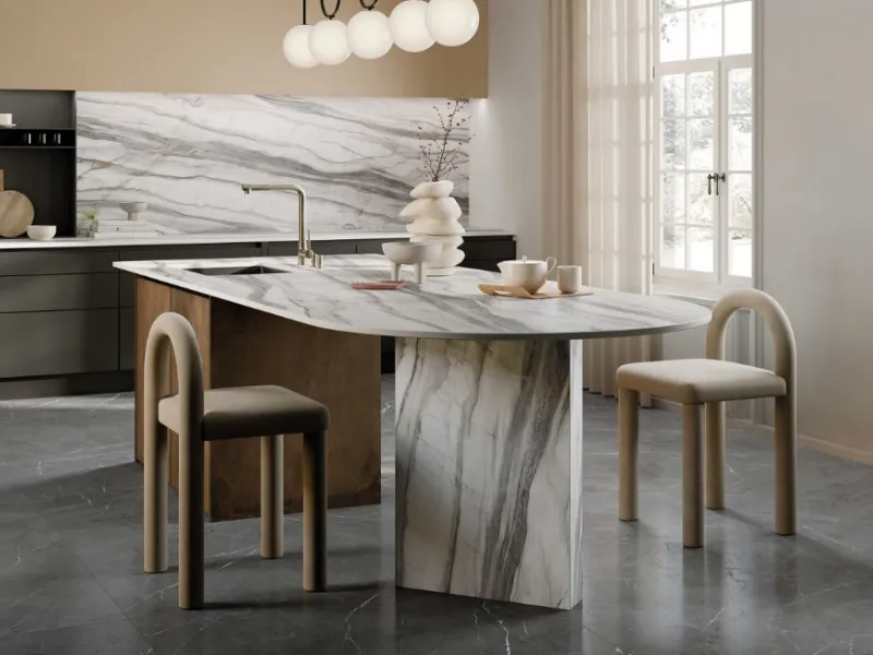 Sensi 900, gres porcellanato effetto marmo di ABK Group