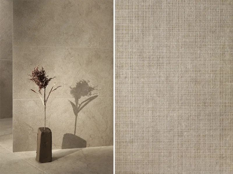 Pietra Borgogna fa parte della collezione effetto pietra Dinamika Stone Edition di Del Conca