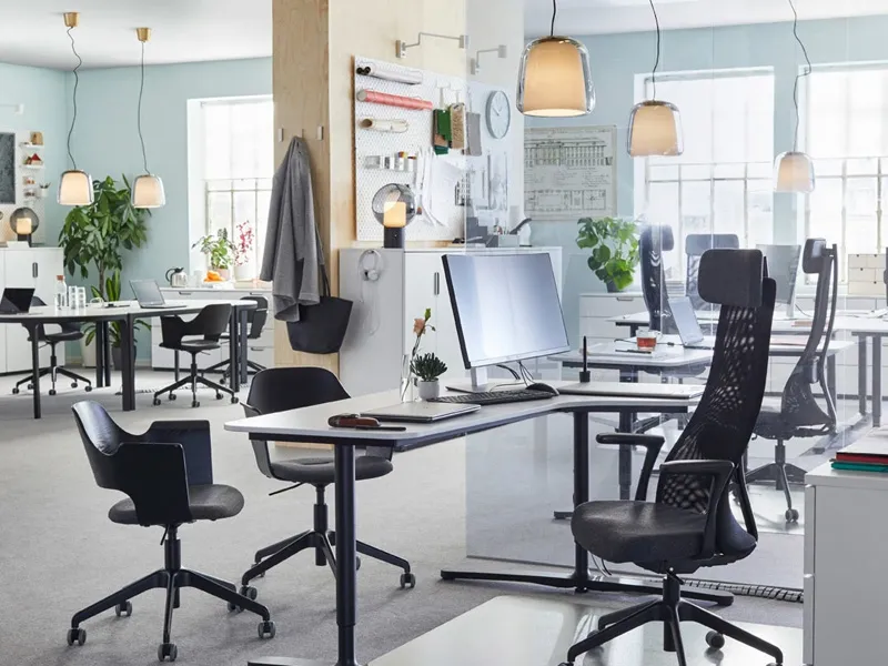 Scrivania angolare Ikea Bekant