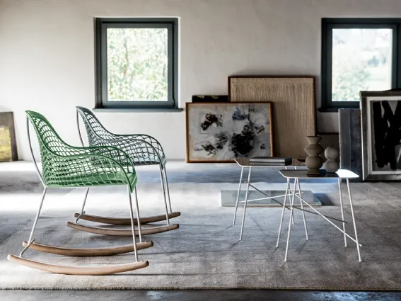 Sedia a dondolo design