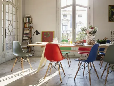 Sala da pranzo, tavoli e sedie