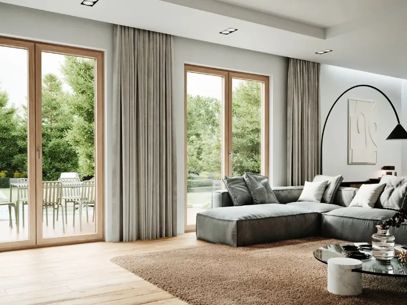 Finestra in PVC Ravia di WnD