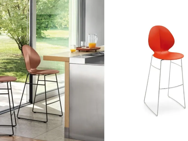 Sgabello Basil di Calligaris
