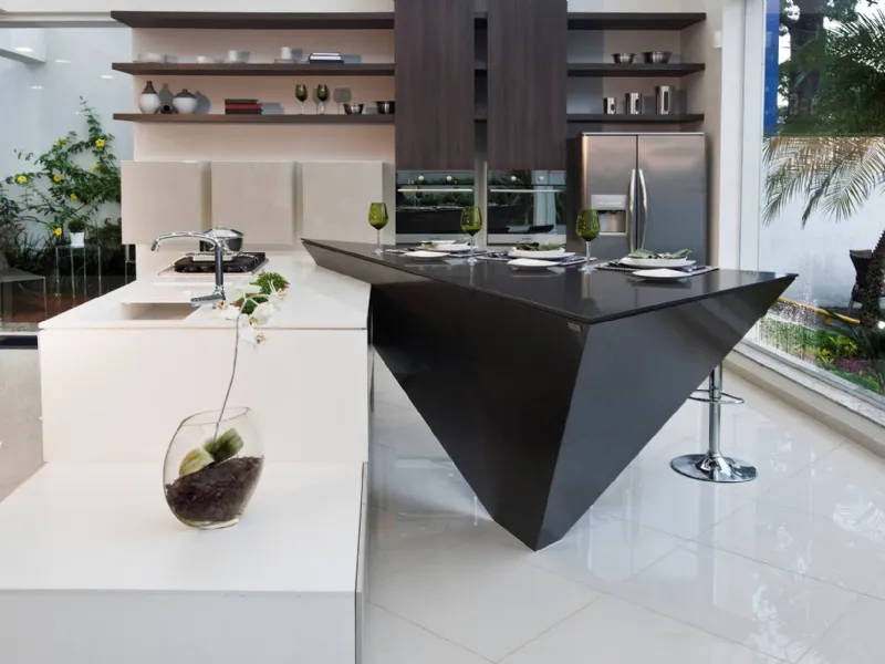 Una cucina moderna by Silestone