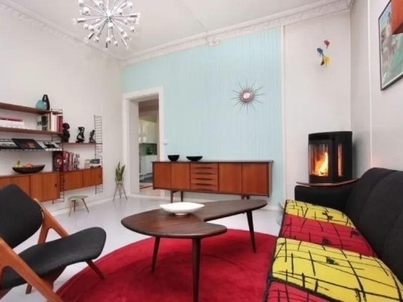 Esempio di arredamento in stile anni '50