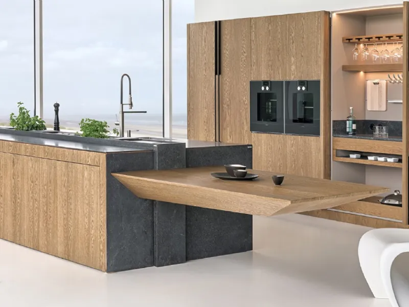 Cucina con isola PHANTOM By Zajc