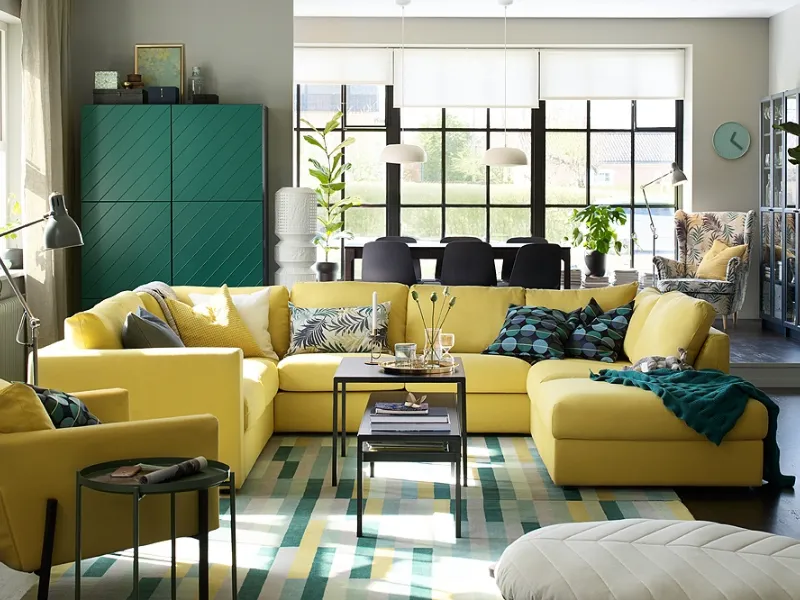 Arredare soggiorno con Ikea