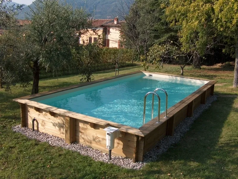 Creare un angolo relax intorno alla piscine fuori terra