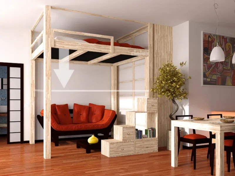 Soppalco in legno