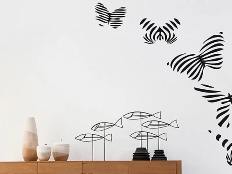 Stencil farfalle grandi