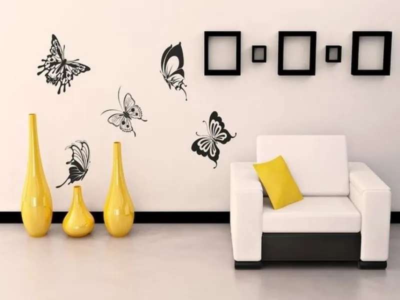 Decorare le pareti con la tecnica stencil