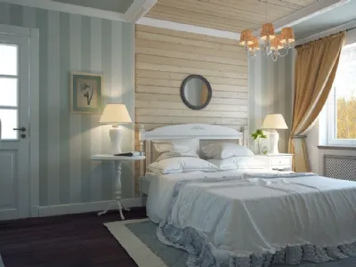 Il romanticismo è la principale caratteristica della camera da letto provenzale