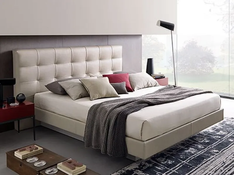 Struttura contenitore per letto matrimoniale
