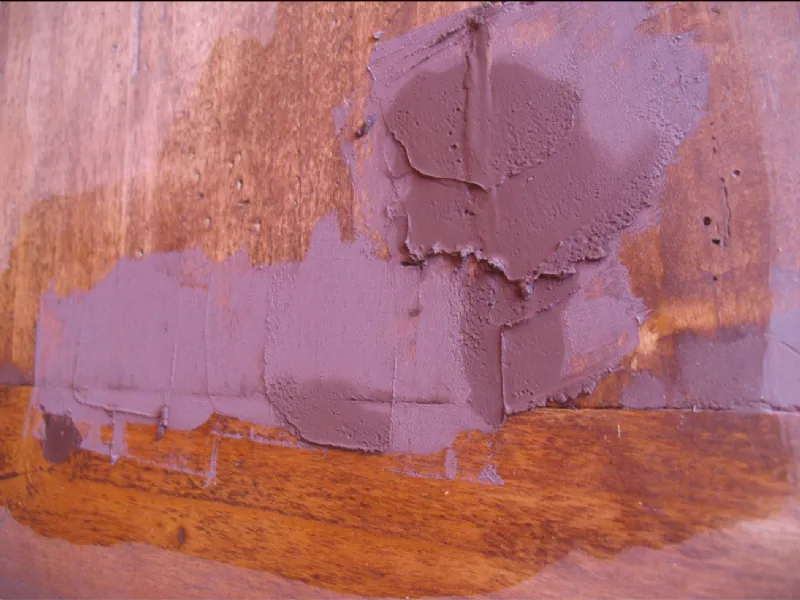 Stucco legno fatto in casa