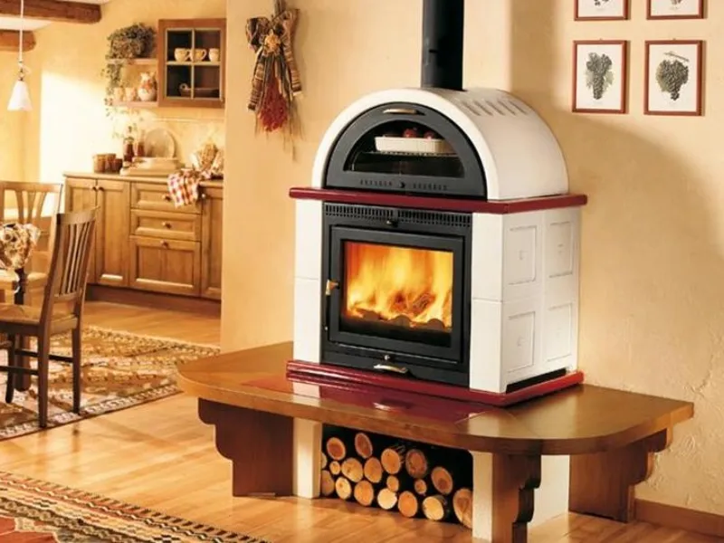 Stufa a legna forno