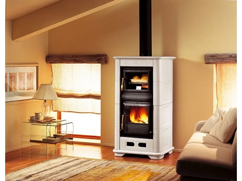 Stufe a legna con forno