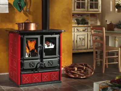 Stufe a legna con forno
