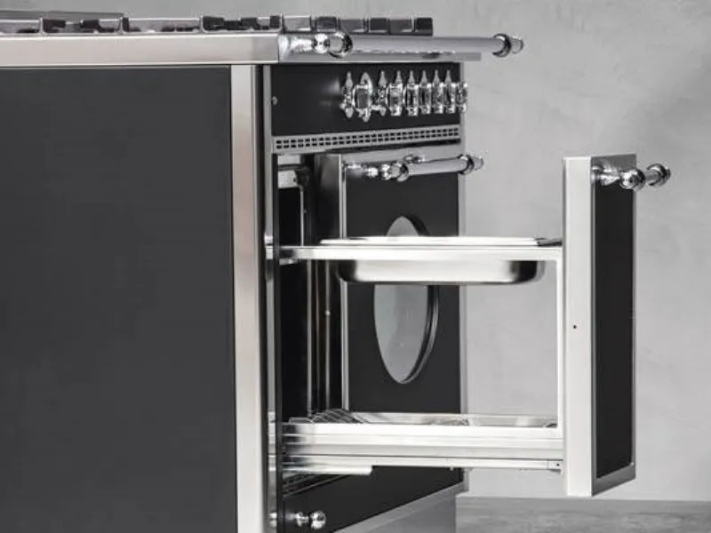 Stufa a legna con forno Corradi Country