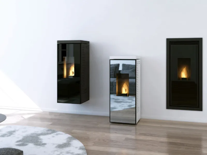 Stufe a pellet di design
