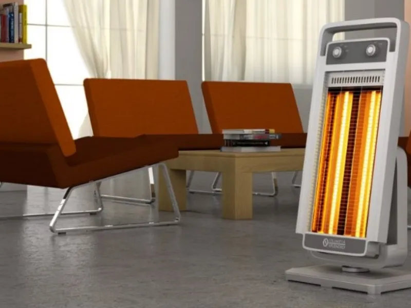 Stufa a infrarossi Solaria Carbon di Olimpia Splendid