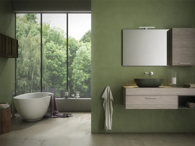Sono profondi solo 37 cm i lavabi della collezione T-Edge di Ceramica Globo