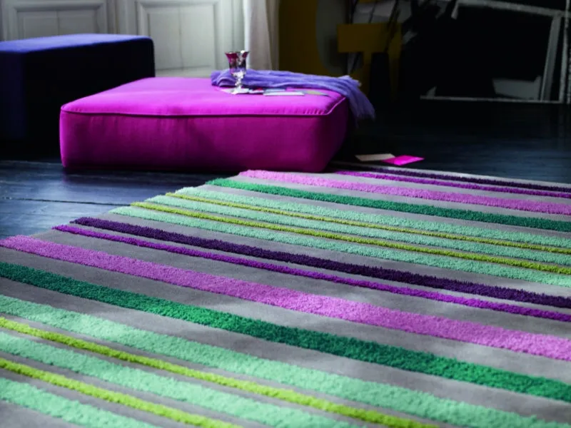 tappeto moderno per camera da letto