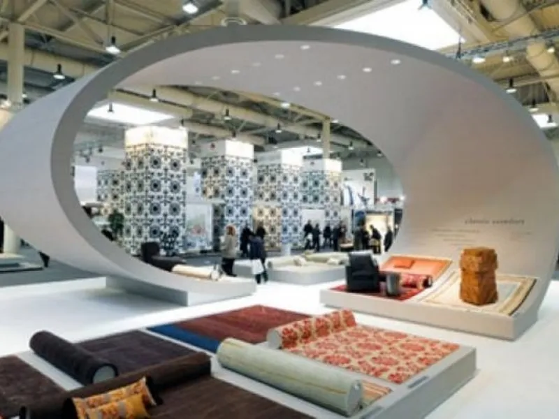 Un momento della Domotex di Hannover